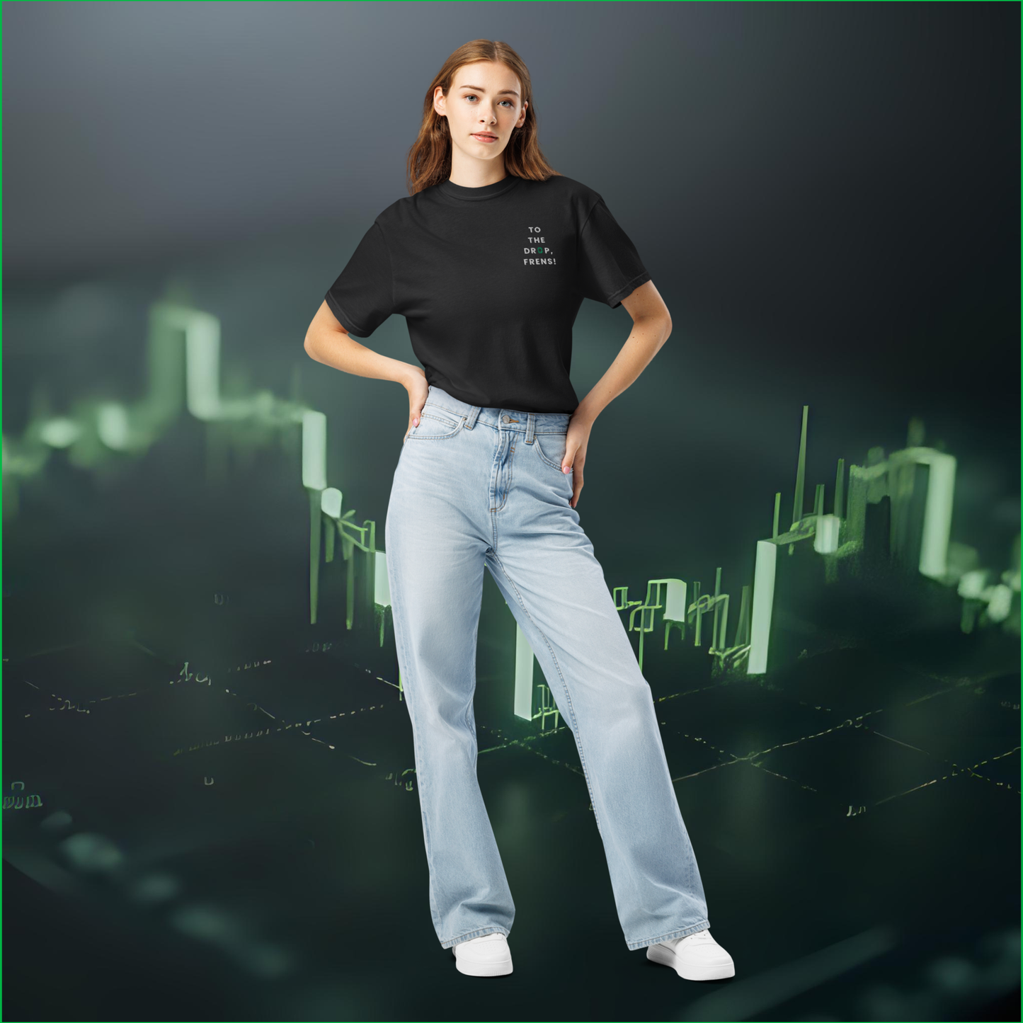 CL // To the Drop! — TEE / FRONT EMBED