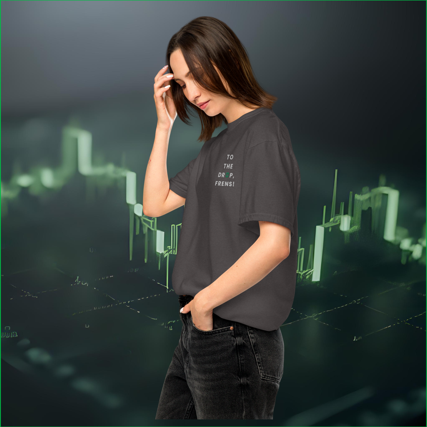 CL // To the Drop! — TEE / FRONT EMBED